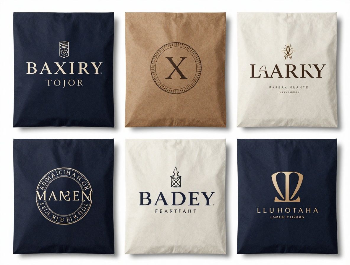 Рекламные материалы американской luxury-марки одежды с элегантной типографикой, включая фирменный шрифт и логотип, напечатанные на качественной мелованной бумаге