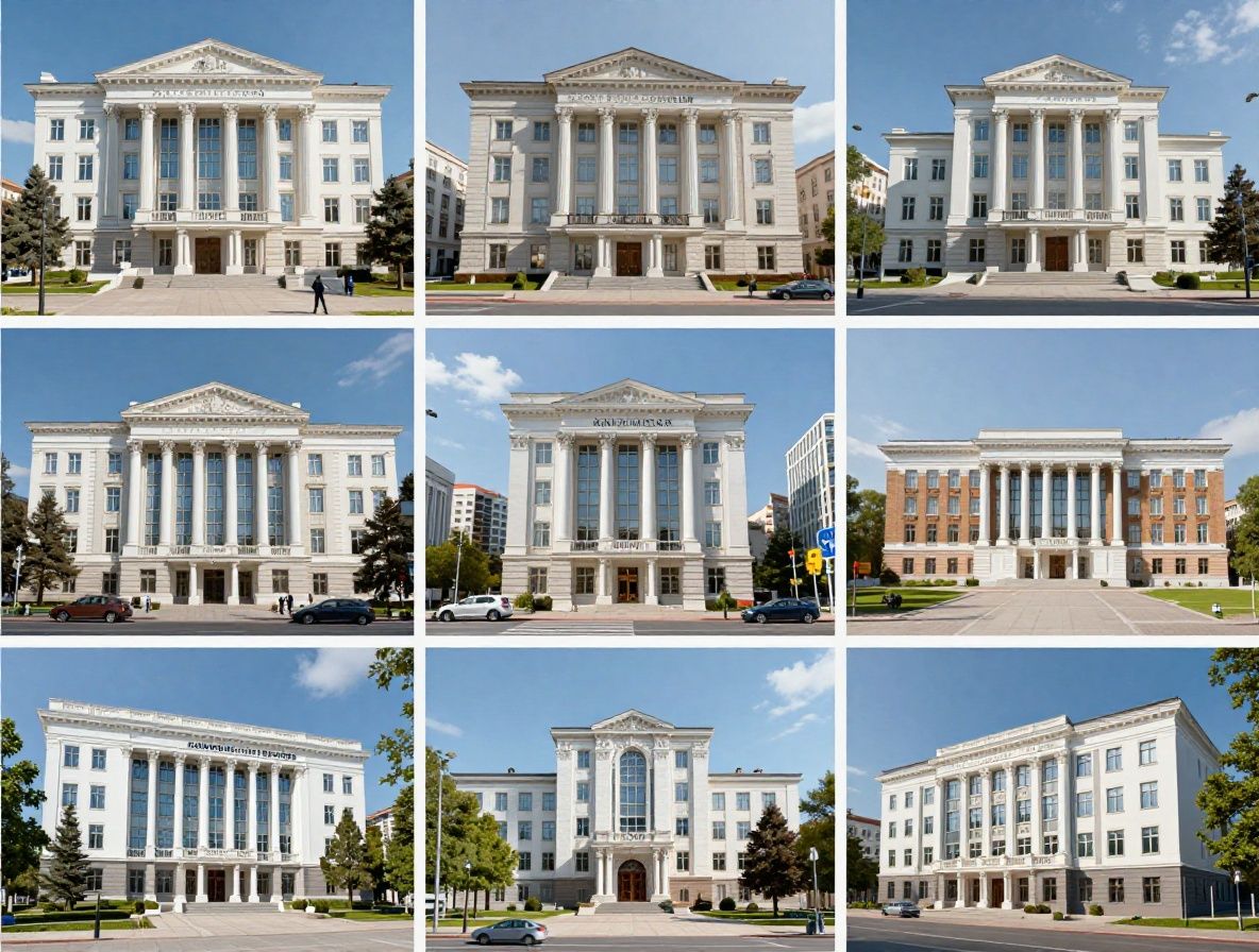 Архитектурный журнал с современной модульной вёрсткой, выразительными заголовочными шрифтами и профессиональными фотографиями зданий